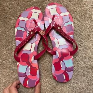 Coach Flip Flops